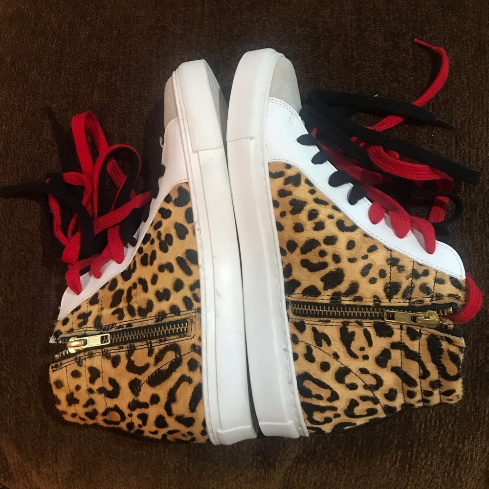 STEVE MADDEN NEW Size 9 Fashion High Tops - Picture 2 of 7